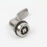 Cylindre de serrure à maillon Standard ferroviaire en acier inoxydable carré quart de tour came loquet de Compression loquet