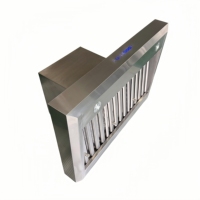 Campana Extractora de Pared de 36 Pulgadas y 900 CFM, Control Inteligente, Filtro de Deflector, 4 Velocidades, 2 Luces LED, 15 Minutos, en Acero Inoxidable