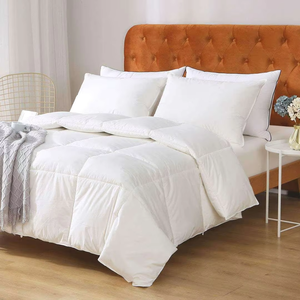 Máy có thể giặt sang trọng xuống Comforter Scandinavian Vua Kích thước thêm ấm Trắng ngỗng xuống Duvet - Product Image 1
