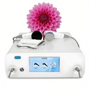 Máquina de Fisioterapia y Belleza <span class=keywords><strong>Indiba</strong></span> 448khz con 3 Manijas para Tensar Líneas Finas, Antiarrugas, Alivio del Dolor y Pérdida de Peso - Product Image 1