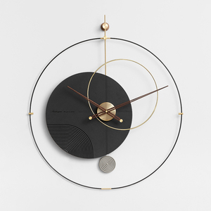 Reloj de Pared Moderno con Números de Estilo Nórdico de Lujo para Decoración del Hogar, Sala de Estar, Personalidad Creativa, Fondo Simple - Product Image 6