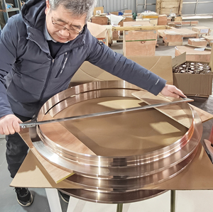 Accesorios de Tubería de Presión de Cobre Níquel C70600 (CuNi 90/10) C71500 (CuNi 70/30) para Brida de Junta Anular, Hecho en China - Product Image 6