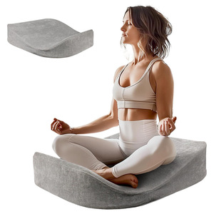 Custom Made Kneeling Meditation Cushion Cotton Folding Seat Pad For Yoga And Worship - Product Image 1