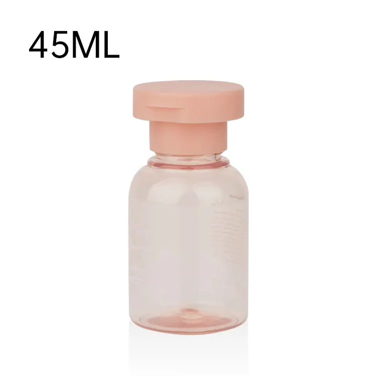 Ücretsiz sample45ml 100ml 120ml toner losyonu krem şişesi ambalaj