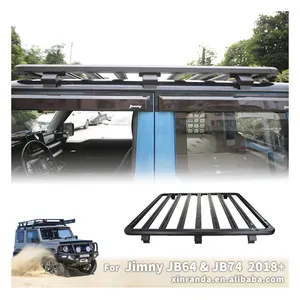 Jimny Platform Cargo Luggage Carry Basket Bracket Roof Rack Carrier for Suzuki Jimny JB74 JB64 2018- Gen4 Sierra JB74w JB64w