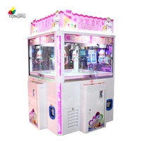 Machine à griffes géante pour jeux, Klauenmaschine, Ben and Jerry, machine à griffes à grue pour 4 joueurs, à vendre