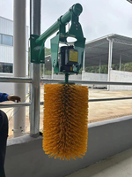 Brosses à gratter confortables en PP pour bétail, avec options de personnalisation pour un confort optimal des vaches