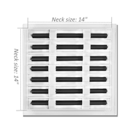 Couvercle d'aération moderne en alliage d'aluminium blanc 14*14 Grille de registre d'air en plastique pour les murs du plafond et les sols Forme carrée pour le bureau