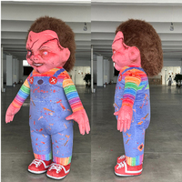 Costume de poupée gonflable Zombie Boy Chucky Costume de personnages de dessins animés gonflables