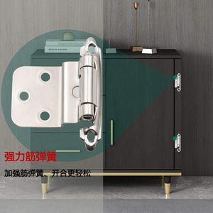 Charnière de style américain Yuyao 70x31x38x9.5x1.4mm en fer à fermeture automatique pour portes de meubles et de cuisine - Product Image 1