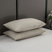 Funda de Almohada Conductiva con 95% Algodón Orgánico y 5% Fibra de Plata Pura, Antibacteriana, Antiácaros, Ecológica, 51x76cm