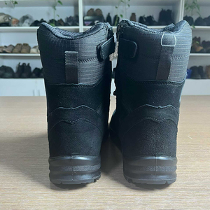 SFA1 Men <b>Black</b> Tactical <b>Boots</b> Waterproof Outdoor <b>Work</b> Hiking <b>Boot</b> All Seasons PU Leather Construction - Product Image 5