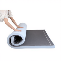 Surmatelas en mousse moderne pour hôtel et usage domestique, simple, queen ou king, avec housse amovible – pliable, portable, fermeté douce