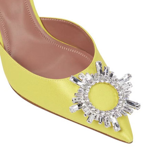 รองเท้าส้นสูงแบบสวม Talons Dames ประดับคริสตัลหรูหราสำหรับผู้หญิง - Product Image 4
