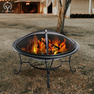 B ensembles de meubles de patio extérieur avec foyer, kits de brûleur de bois métallique pliable, <span class=keywords><strong>kit</strong></span> de brûleur de barbecue - Product Image 3