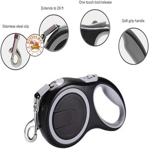 Cuerda de tracción <span class=keywords><strong>extensible</strong></span> automática para entrenamiento de mascotas, <span class=keywords><strong>correa</strong></span> retráctil de alta resistencia para perros - Product Image 5