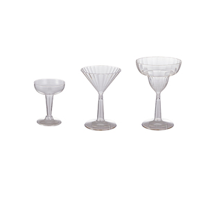 <span class=keywords><strong>Copas</strong></span> <span class=keywords><strong>de</strong></span> Vino <span class=keywords><strong>de</strong></span> Plástico Reutilizables Transparentes Clásicas <span class=keywords><strong>de</strong></span> 12 oz, Estilo ROMANO, Ecológicas, PS, 8 Piezas/Caja, <span class=keywords><strong>para</strong></span> Uso en el Hogar y Bar - Product Image 1