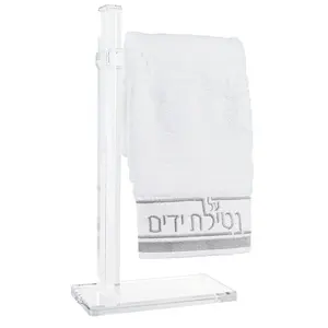Akrilik mewah HAVDALAH SET UV cetak kartu dijual khusus Judaica akrilik Havdalah untuk doa