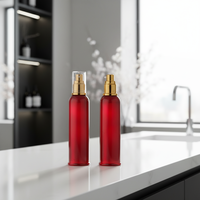 Ventes chaudes – Flacon pulvérisateur cosmétique en plastique PET avec bouchon argenté/doré, 100 ml, 150 ml, 250 ml, 500 ml