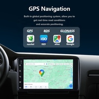Radio de Coche Universal con Pantalla Táctil IPS Android de 7 Pulgadas y 64 GB, Estéreo, GPS, Navegación, Carplay, Reproductor Multimedia de DVD para Toyota