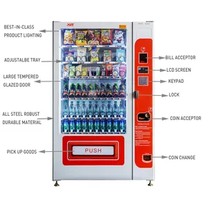 Торговый автомат Закуски и напитки и комбинированный торговый автомат