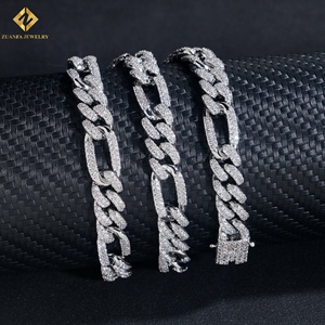 Mejor Precio al por Mayor Cadena Cubana Personalizada de 9MM, Joyería Fina de Moda Urbana Hip Hop, Collar de Plata Esterlina S925 - Product Image 2