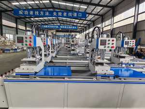 Machine de fabrication de fenêtres de haute qualité, machine à souder PVC UPVC à <span class=keywords><strong>double</strong></span> tête - Product Image 2