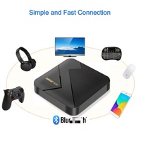 Boîtier TV Android M98-m5 1080p, boîtier TV intelligent double cœur 4K