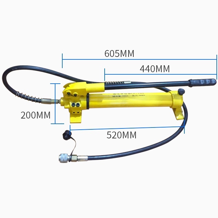 70MPA,100MPA,120MPA,160MPA,200MPA,250MPA,300MPA,400MPA handbetrieb ene Hochdruck hydraulik pumpe, manuelle Hand druckpumpe