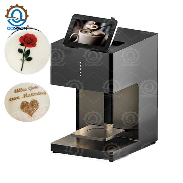 QDMECH Professional Service Edible Ink Printer for Cake Low Cost Printing Cookie Picture Printer