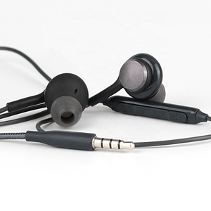 Auriculares con Cable, Intrauriculares, Estéreo, Conector de 3.5mm, con Micrófono y Control Remoto para Samsung <span class=keywords><strong>Galaxy</strong></span> S8 S9 Xiaomi, Auriculares Deportivos para <span class=keywords><strong>Teléfono</strong></span> Móvil - Product Image 1