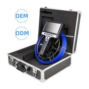 กล้องตรวจสอบท่อระบายน้ำแบบมือถือ WOPSON OEM/ODM เลนส์ 7 มม. กันน้ำ พร้อมตัวนับระยะทาง - Product Image 1