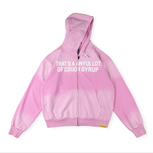 DAS ist ein AWFUL <span class=keywords><strong>LOT</strong></span> COUGH SYRUP Luxus-Kleidungs set Unisex Casual Pant Hoodie Cotton Custom Hustens aft Trainings anzüge Herren - Product Image 1