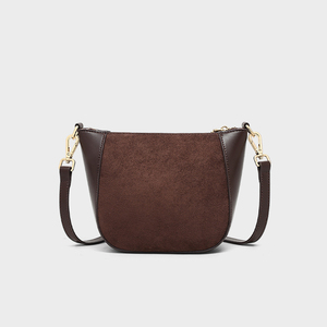 Nouveautés 2025 – Sac chic et compact en cuir véritable pour femme, automne/hiver, à porter à l'épaule ou en bandoulière, modèle « Dumpling Bag » - Product Image 1