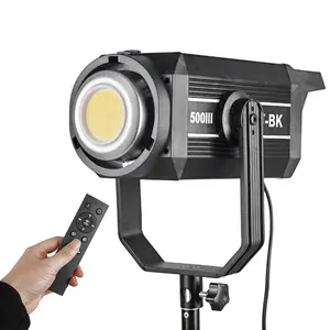 Luces de fotografía de vídeo BK500III para grabación de fotos de estudio al aire libre