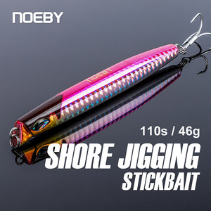 Leurre de pêche NOEBY Stickbait Popper Luminous pour la pêche en eau salée au jigging, style japonais - Product Image 5