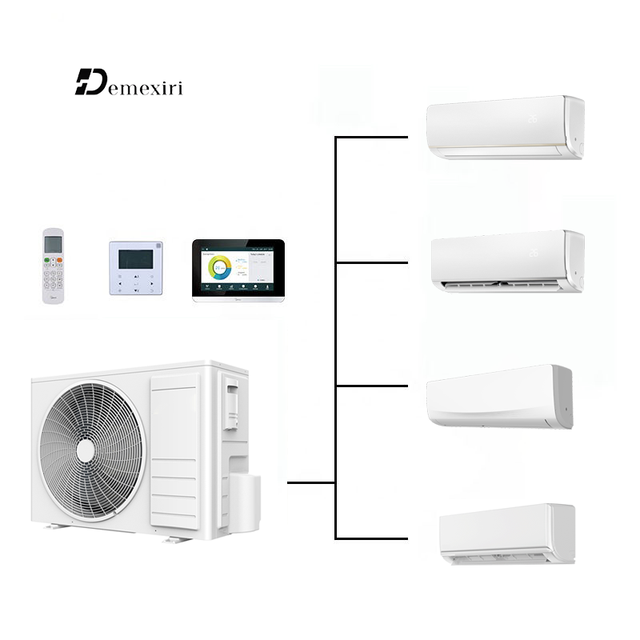 High Quality A++ R32 Multi Inverter Split air Conditioner 2,3,4,5 Zone Ductless DC Heat Pump Mini Vrf air Conditioners System
