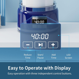 <span class=keywords><strong>Machine</strong></span> <span class=keywords><strong>à</strong></span> <span class=keywords><strong>crème</strong></span> <span class=keywords><strong>glacée</strong></span> automatique de style <span class=keywords><strong>Cuisinart</strong></span> 2L, minuterie programmable, 900g pour gelato maison/yaourt glacé, compacte et facile <span class=keywords><strong>à</strong></span> utiliser - Product Image 2