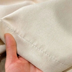 <span class=keywords><strong>Cortinas</strong></span> Opacas de Poliéster con Aspecto de Lino, Estilo Moderno, Color Sólido, Listas para Usar, Venta al Por Mayor de Fábrica en Línea - Product Image 4