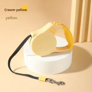 Ausziehbare Hundeleine mit Reflektierender Funktion für Kleine und Mittlere Hunde 3m Lang Verhedderungsfrei Einhandbremse - Product Image 6