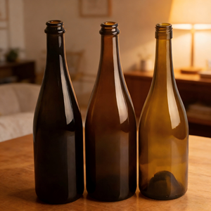 Reciclable Precio al por mayor Embalaje Diseño especial <span class=keywords><strong>750</strong></span> <span class=keywords><strong>ml</strong></span> Bebida Tapa superior oscilante Botella de copa de vino con tapas - Product Image 4