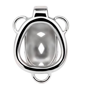 Jaula de Castidad Masculina FRRK Cobra con Tapón Anal, Cinturón de Castidad Plateado y Dorado, Anillos para Pene, Jaula con Candado, Juguetes Sexuales BDSM - Product Image 3