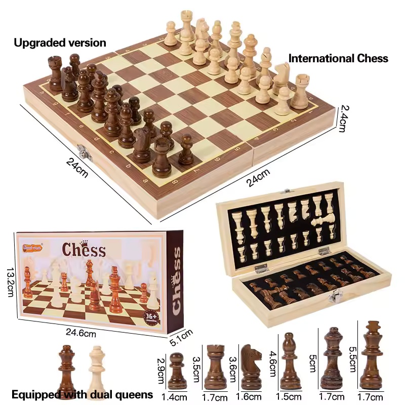 Upgraded version chess (24*24cm)
