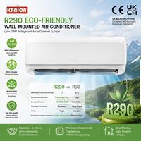 Nuevo Aire Acondicionado de Pared de Última Tendencia, Tipo Split de 9000 BTU y 12000 BTU, R290, para el Mercado Europeo