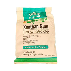 Gomme xanthane naturelle pure, fermentée à base de maïs, verte, sûre, stable, douce, de qualité alimentaire Fufeng, pour la production de gelées de fruits et de barres de collation - Product Image 1
