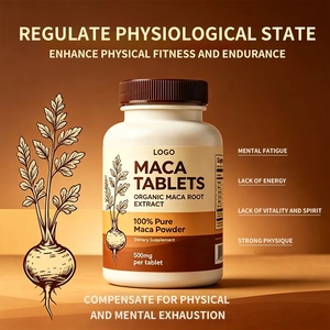 Comprimés d'extrait de racine de <span class=keywords><strong>Maca</strong></span> Pure Nature OEM ODM, soutien à la vitalité masculine, sans gluten, végétalien, améliore l'énergie physique, <span class=keywords><strong>aphrodisiaque</strong></span> masculin - Product Image 5