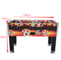 Table de baby-foot robuste et populaire à 8 tiges pour usage intérieur, bars, clubs et loisirs