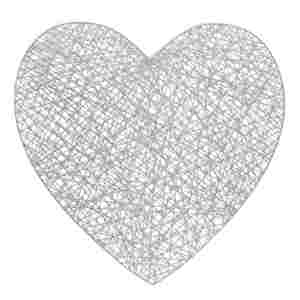 Nouveau Set de Table Antidérapant Européen pour la Saint-Valentin, Motif Tasse d'Amour, en PVC Pressé Isolant de Haute Qualité - Product Image 3