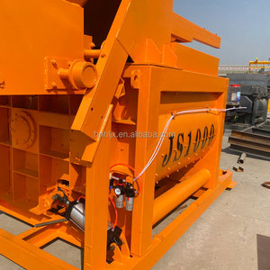 Bétonnière à double arbre JS1000 pour chantier de construction, mélangeur personnalisable avec accessoires - Product Image 4