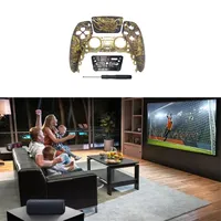 Remplacement de la coque pour PS5 Elite Gamepad 1rd Generation Version Couverture avant Gamepad Remplacement du couvercle supérieur Remplacement de la pièce de rechange